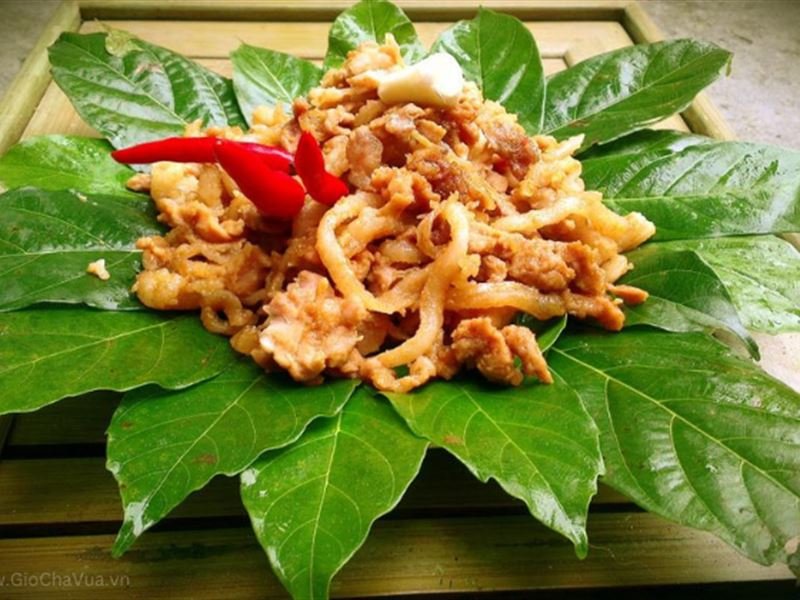 Grilled fermented pork